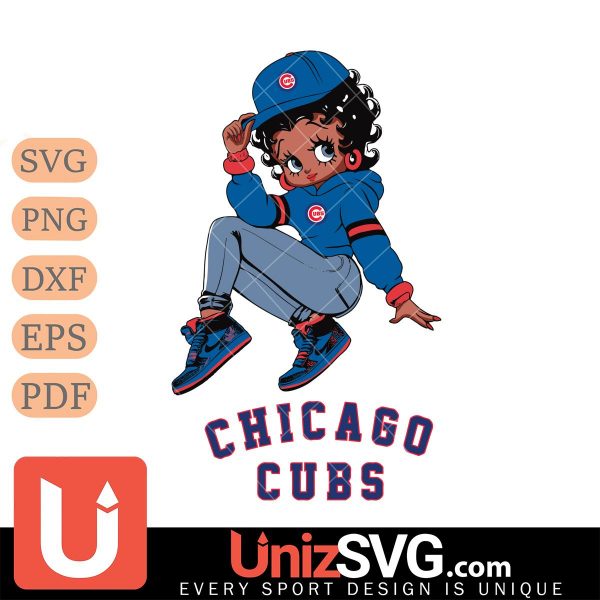 Chicago Cubs Betty Boop Stunning