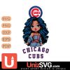 Chicago Cubs Fan Girl