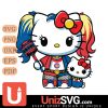 Chicago Cubs Hello Kitty Harley Quinn Horror