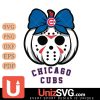 Chicago Cubs Hello Kitty Jason Voorhees pumpkin Horror