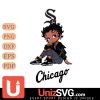 Chicago White Sox Betty Boop Black