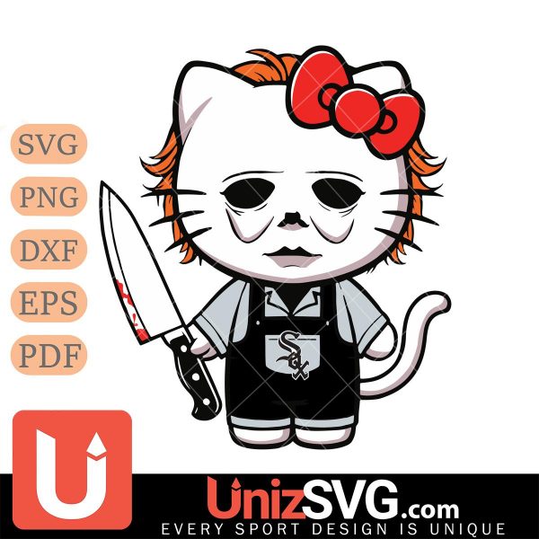 Chicago White Sox Hello Kitty Michael Myers Horror