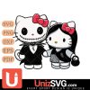 Chicago White Sox Hello Kitty Skellington & Sally Horror