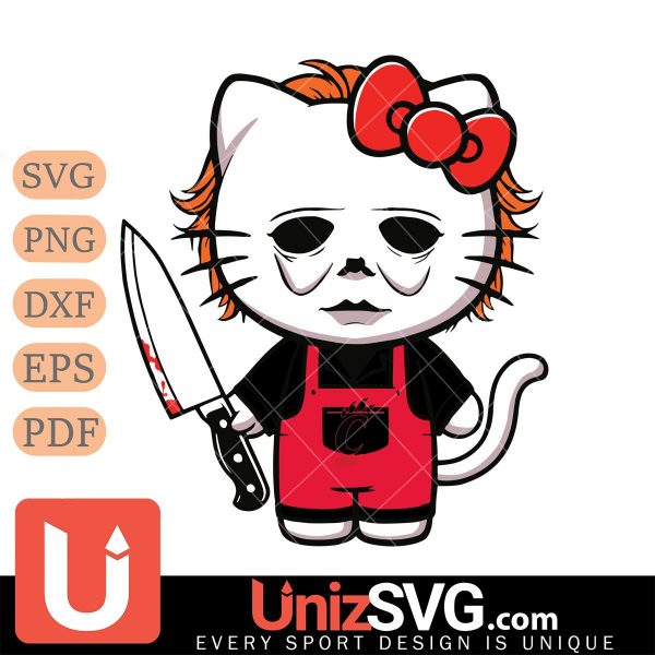 Cincinnati Bearcats Hello Kitty Michael Myers Horror