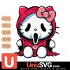 Cincinnati Reds Hello Kitty GhostFace Horror