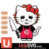 Cincinnati Reds Hello Kitty Michael Myers Horror