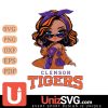 Clemson Tigers Fan Girl Black Disney