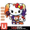 Clemson Tigers Hello Kitty Harley Quinn Horror