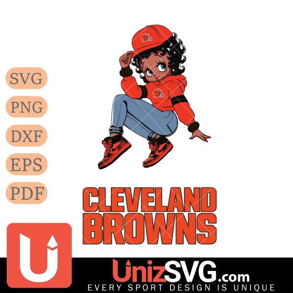 Cleveland Browns Betty Boop Stunning