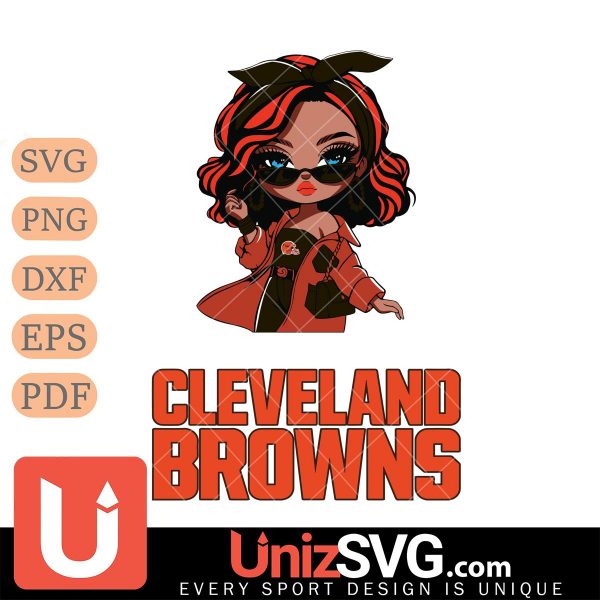 Cleveland Browns Fan Girl Black Disney