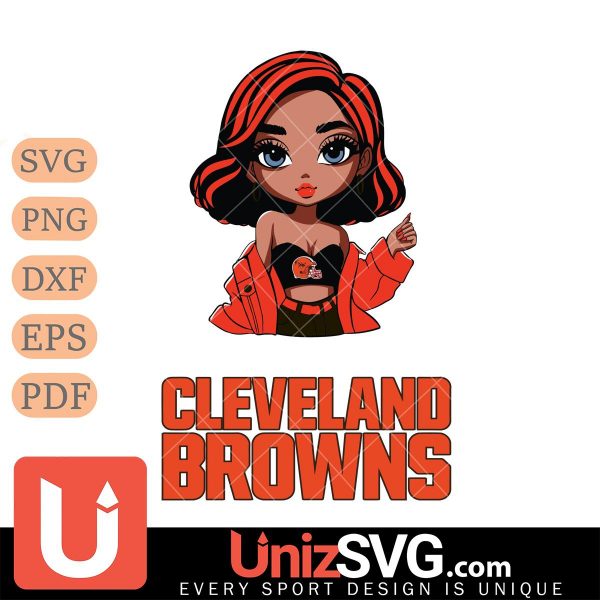 Cleveland Browns Fan Girl Pretty