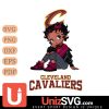 Cleveland Cavaliers Betty Boop Black