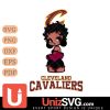 Cleveland Cavaliers Betty Boop Black Fan Girl