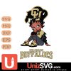 Colorado Buffaloes Betty Boop Black