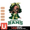 Colorado State Rams Fan Girl Black Disney