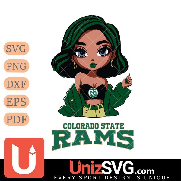 Colorado State Rams Fan Girl Pretty