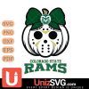 Colorado State Rams Hello Kitty Jason Voorhees pumpkin Horror