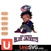 Columbus Blue Jackets Betty Boop Black