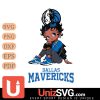 Dallas Mavericks Betty Boop Black