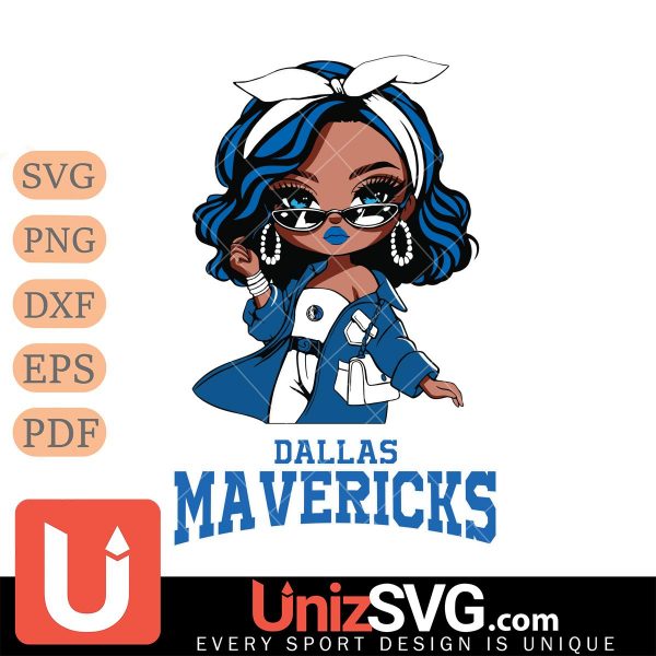 Dallas Mavericks Fan Girl Black Disney