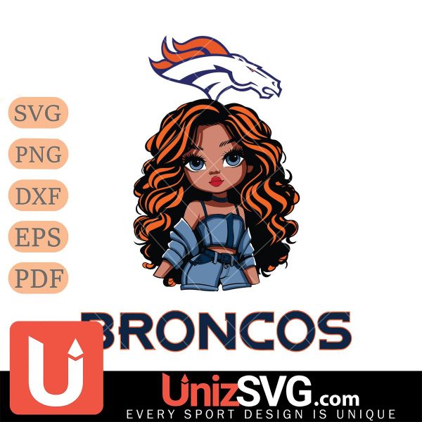 Denver Broncos Fan Girl