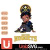 Denver Nuggets Betty Boop Black