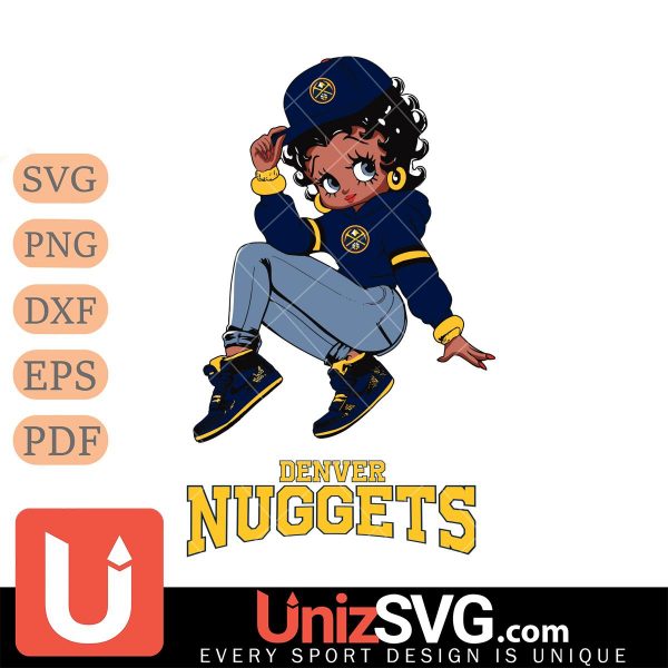 Denver Nuggets Betty Boop Stunning