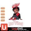 Detroit Red Wings Betty Boop Black