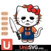 Detroit Tigers Hello Kitty Michael Myers Horror