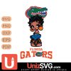 Florida Gators Betty Boop Black Fan Girl