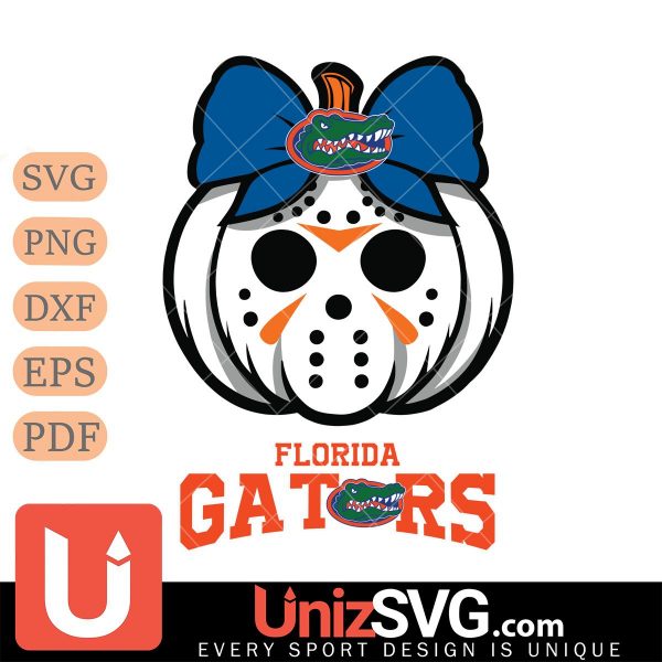 Florida Gators Hello Kitty Jason Voorhees pumpkin Horror