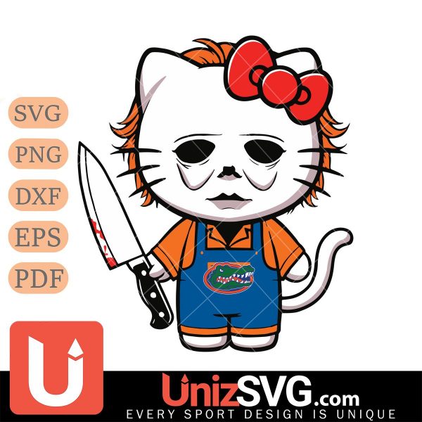 Florida Gators Hello Kitty Michael Myers Horror