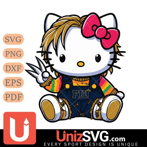 Florida International Panthers Hello Kitty Chucky Horror