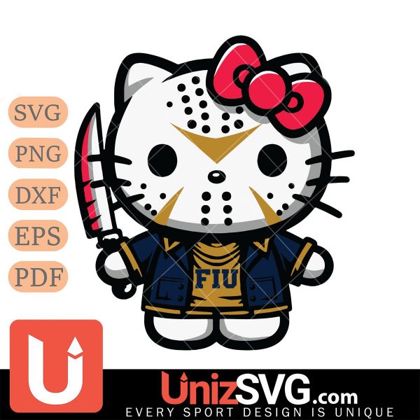 Florida International Panthers Hello Kitty Jason Voorhees Horror