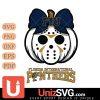 Florida International Panthers Hello Kitty Jason Voorhees pumpkin Horror