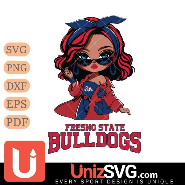 Fresno State Bulldogs Fan Girl Black Disney