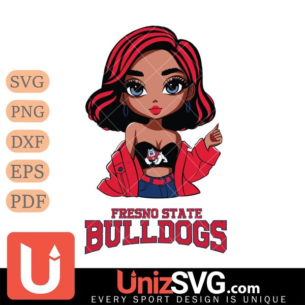 Fresno State Bulldogs Fan Girl Pretty