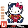 Fresno State Bulldogs Hello Kitty Chucky Horror