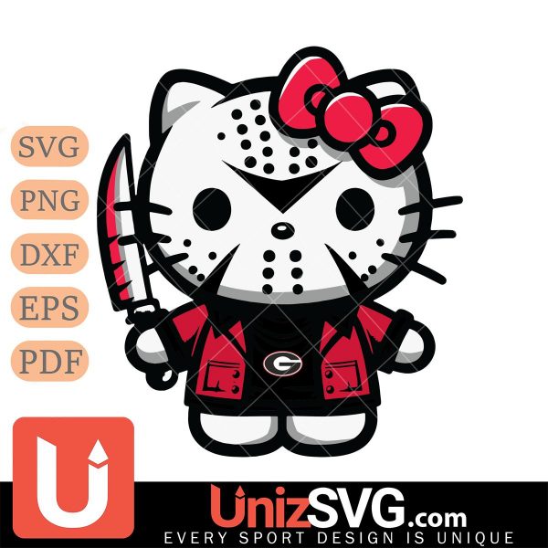 Georgia Bulldogs Hello Kitty Jason Voorhees Horror