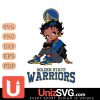 Golden State Warriors Betty Boop Black