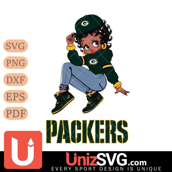 Green Bay Packers Betty Boop Stunning