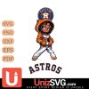 Houston Astros Betty Boop Fan Girl