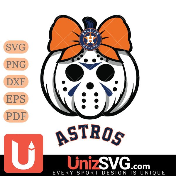 Houston Astros Hello Kitty Jason Voorhees pumpkin Horror