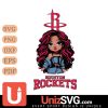 Houston Rockets Fan Girl