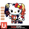 Illinois Fighting Illini Hello Kitty Harley Quinn Horror