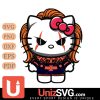 Illinois Fighting Illini Hello Kitty Pennywise IT Horror