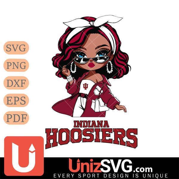 Indiana Hoosiers Fan Girl Black Disney