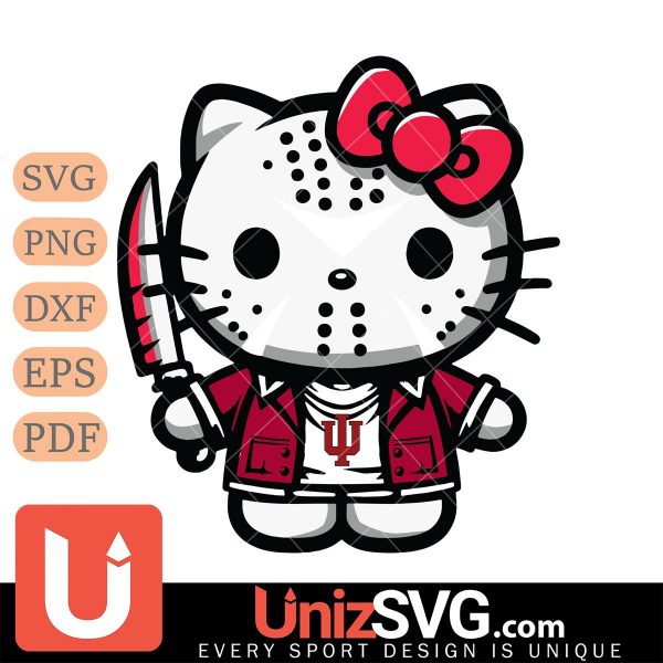 Indiana Hoosiers Hello Kitty Jason Voorhees Horror