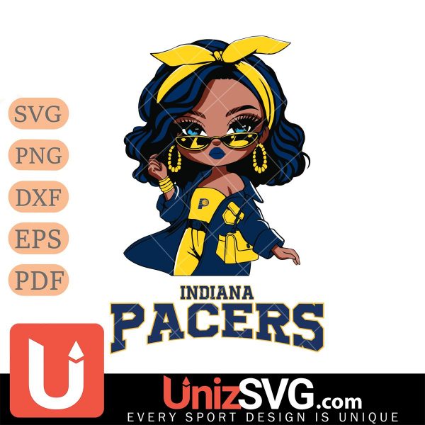 Indiana Pacers Fan Girl Black Disney