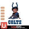 Indianapolis Colts Betty Boop Black